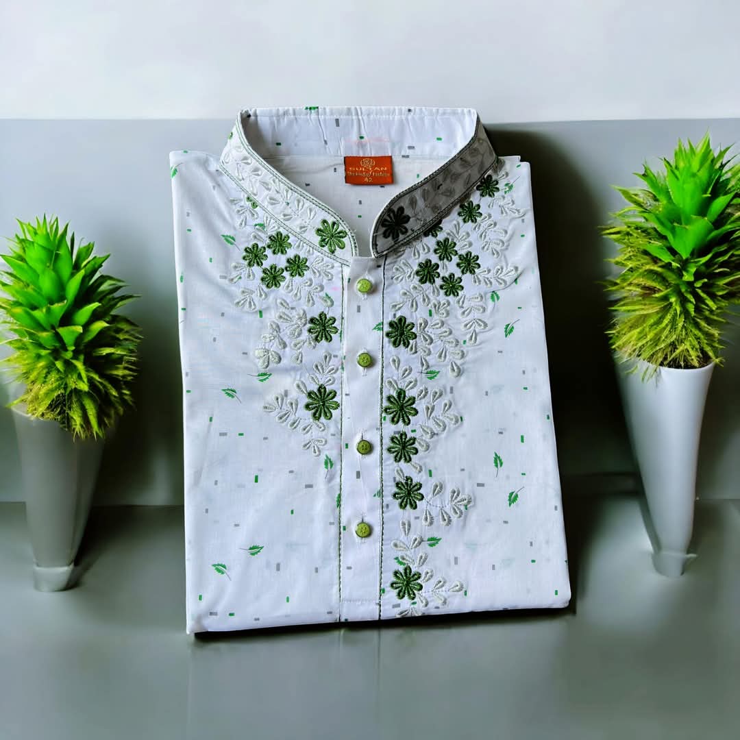 Dhuti Embroydery Panjabi